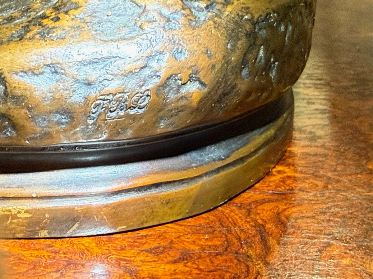 A.L. Barye et Ch. Valton - L'accolade des chevaux-photo-5