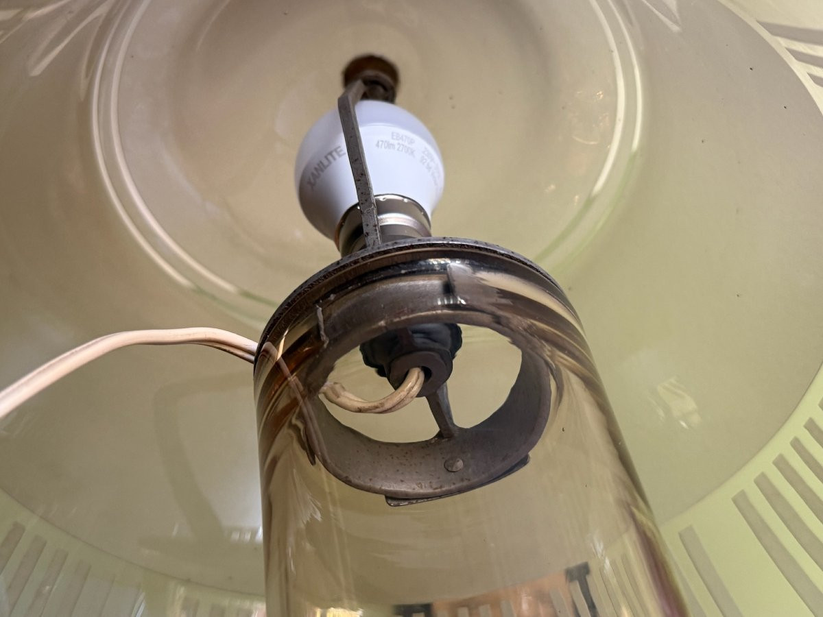 Daum - Art Deco Lamp - 1930-photo-2