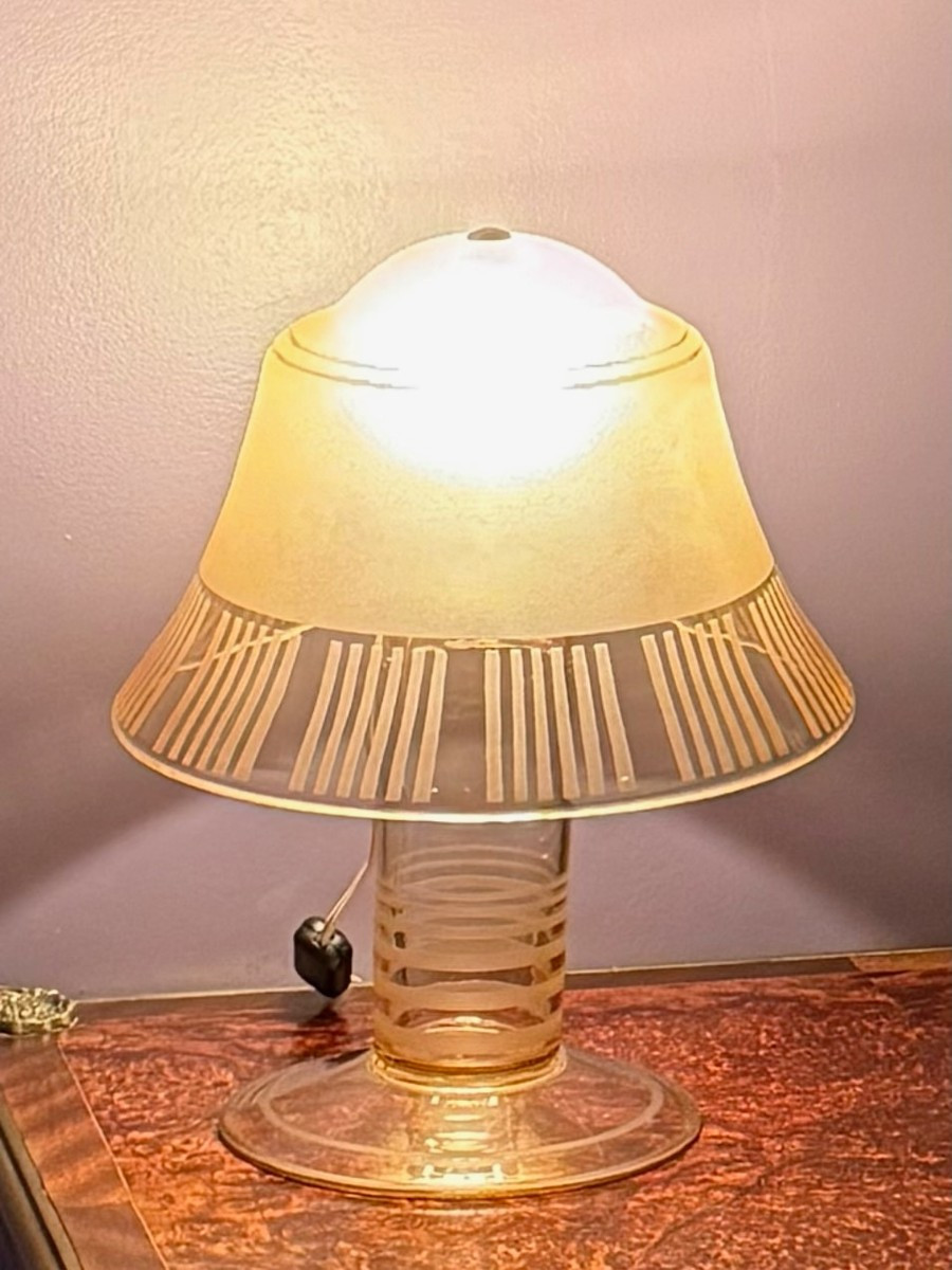 Daum - Art Deco Lamp - 1930
