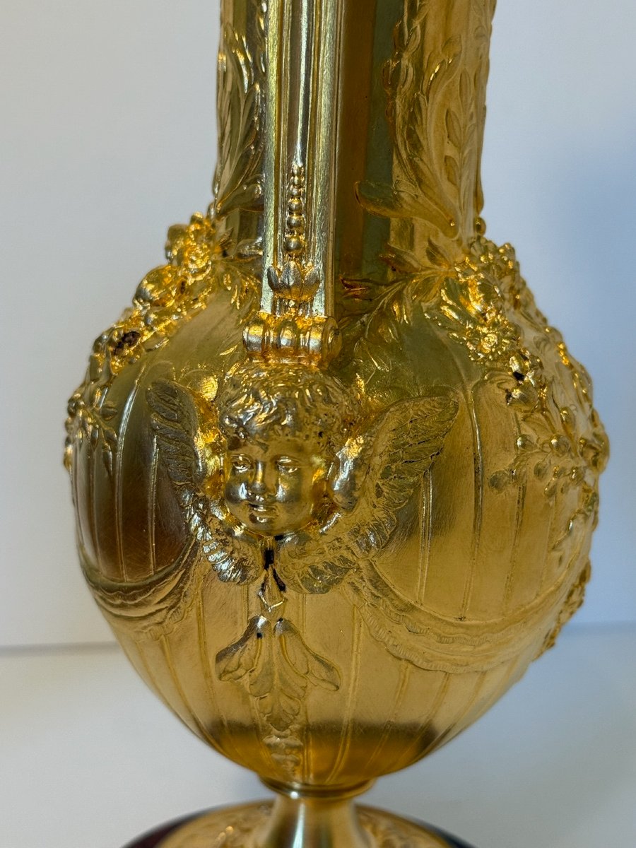 Vase en bronze  F. BARBEDIENNE -photo-1