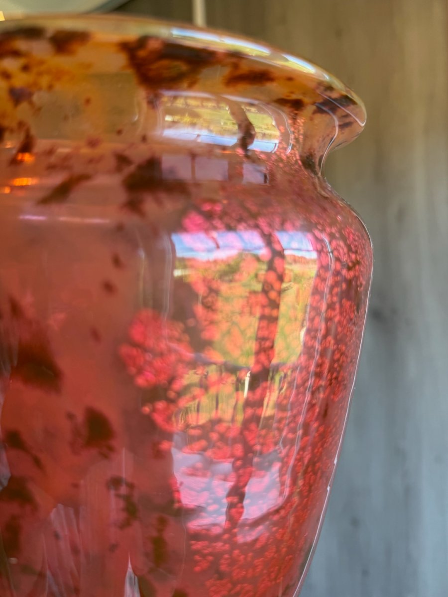 Daum - Vase Art Déco Daum Nancy-photo-2