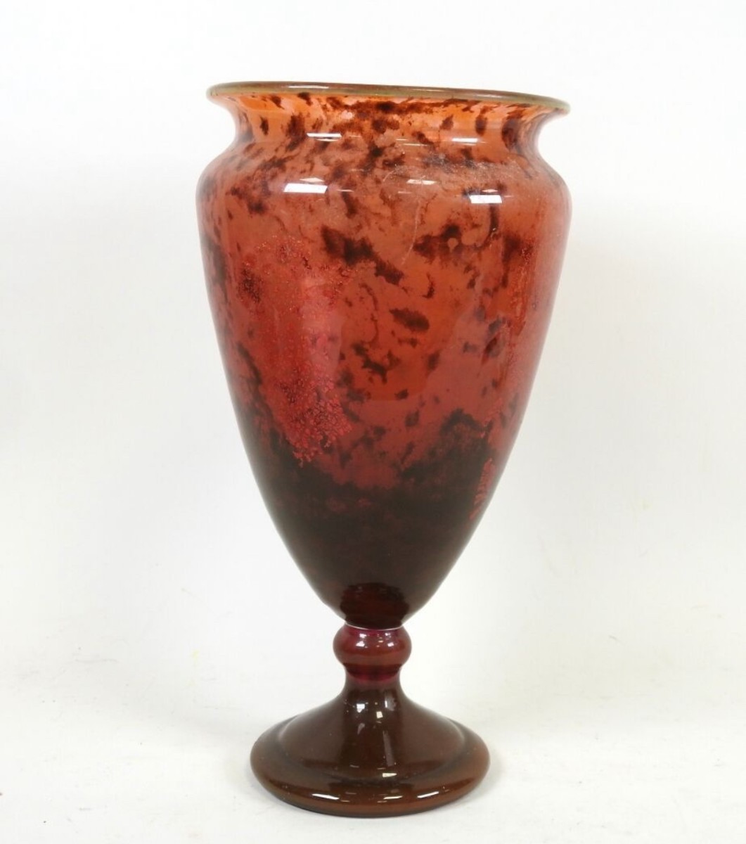 Daum - Vase Art Déco Daum Nancy