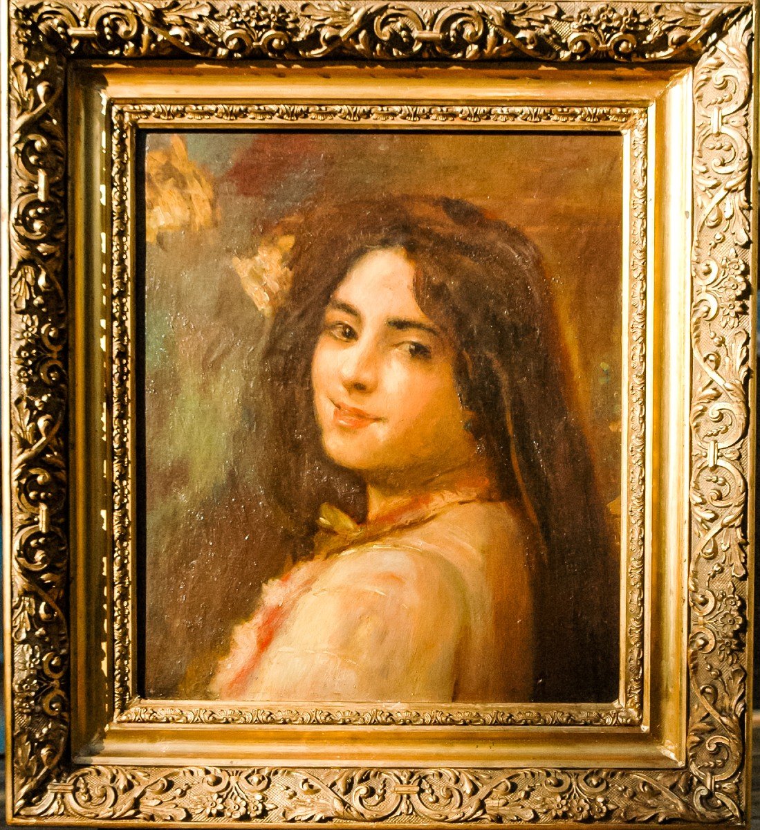 Table XIX Portrait Of Woman
