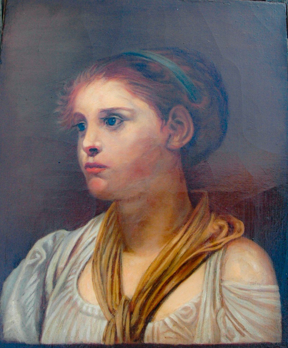 Portrait De Jeune Fille XIX 