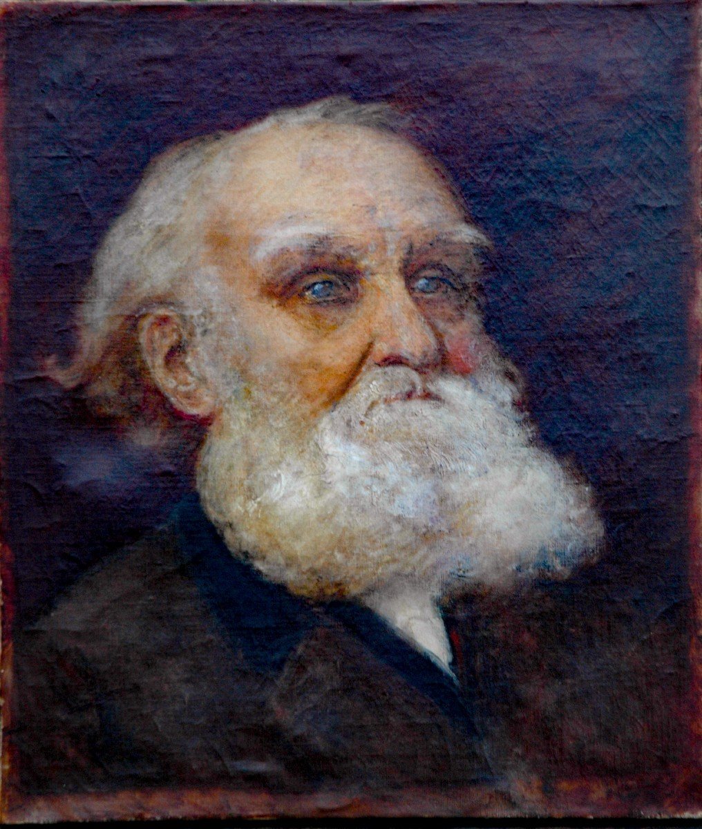 Table Hst Portrait XIX Old Bearded Man-photo-4