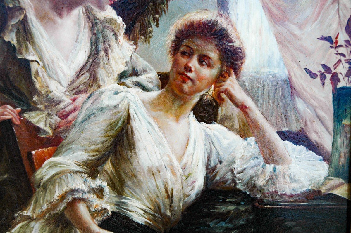 Tableau XIX Tony Tollet "l'intimite"-photo-1