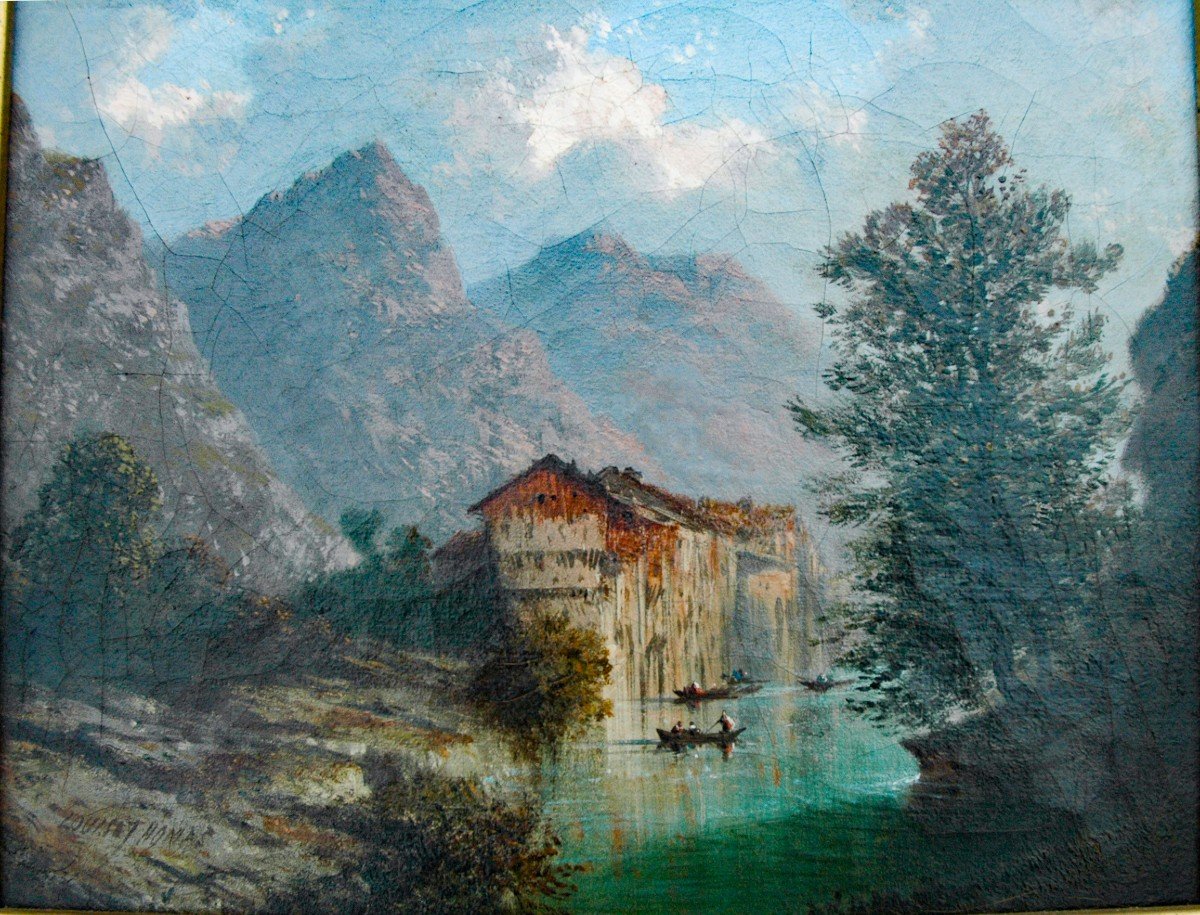 Table XIX Animated Mountain Hst By Louise Thomas-photo-4
