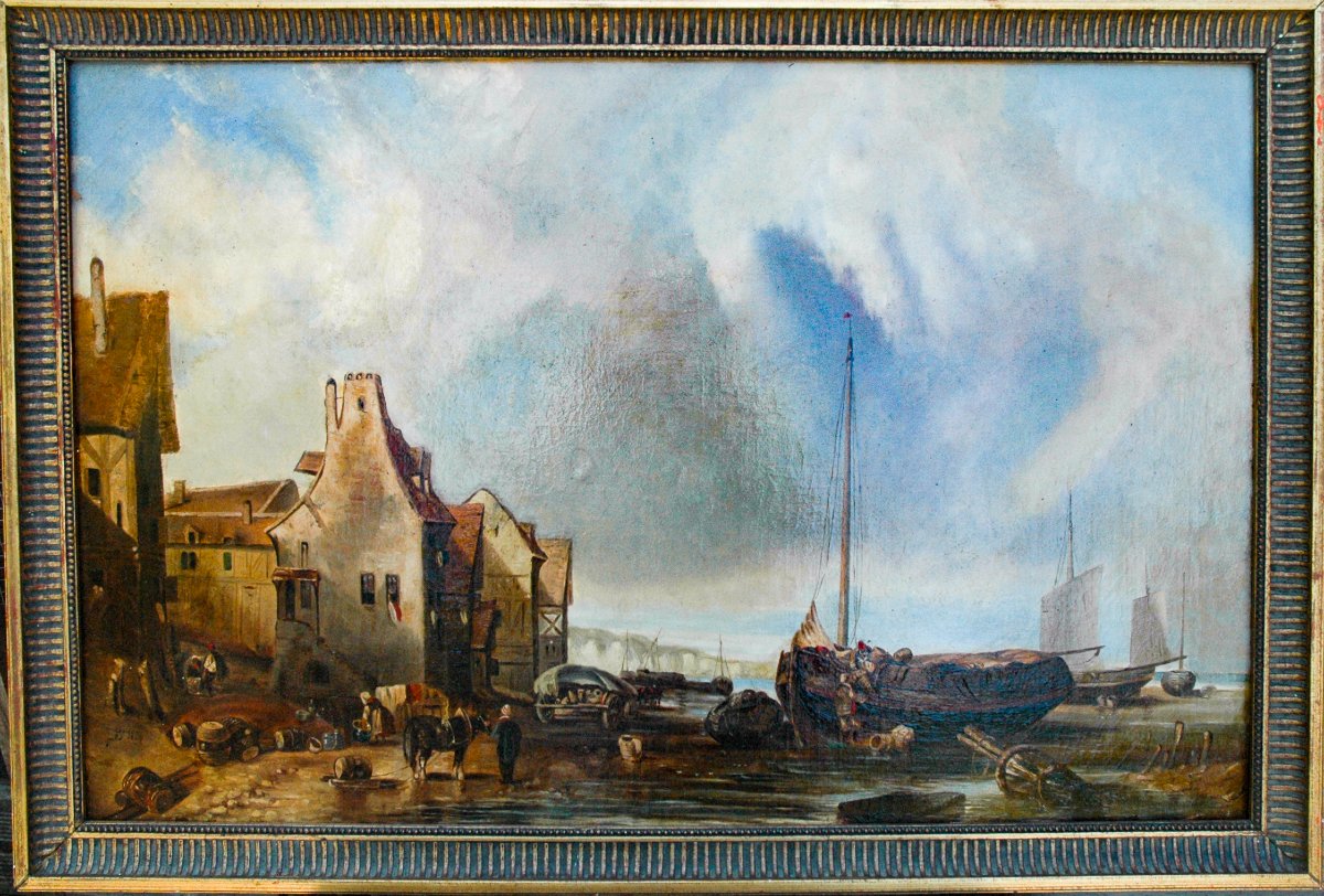 Table XIX Hsp Marine Port Animated Signed-photo-1