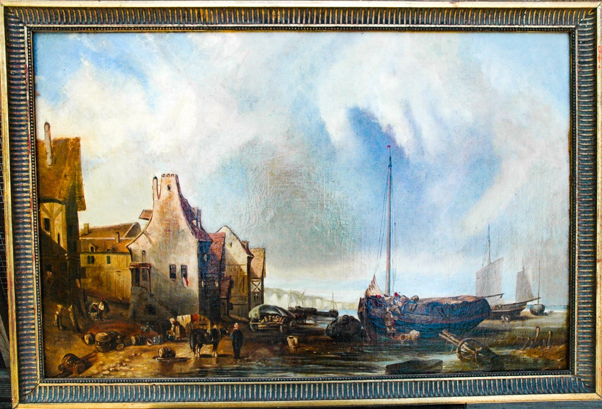 Table XIX Hsp Marine Port Animated Signed