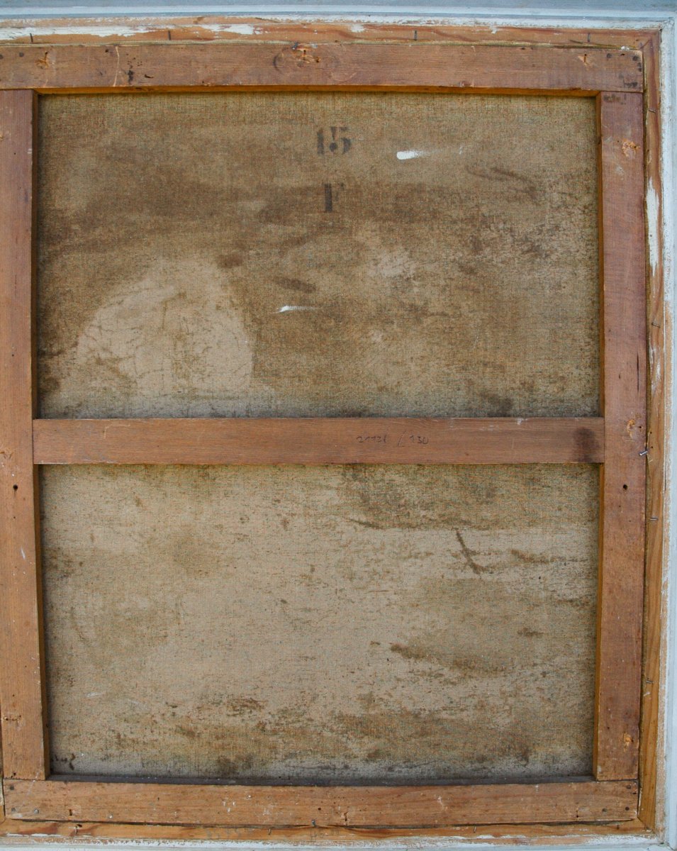 Tableau XIX HST Marine signé Emile GODCHAUX-photo-1