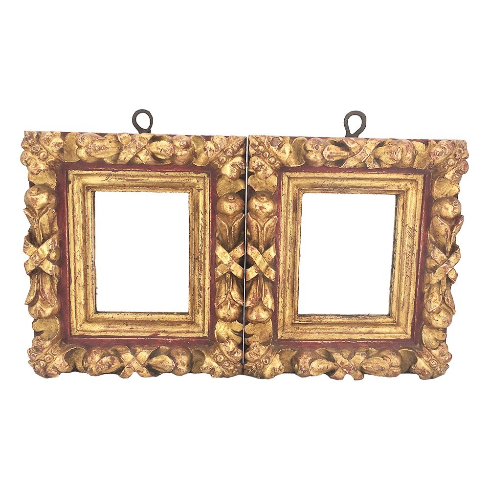 Pair Of Spanish Mirrors From The Eighteenth Century