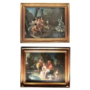 Pair Of 18th Century Paintings