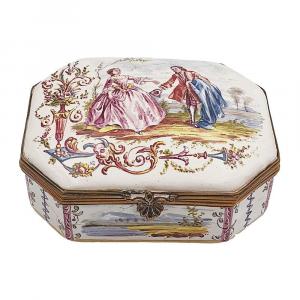 18th Century Porcelain Box