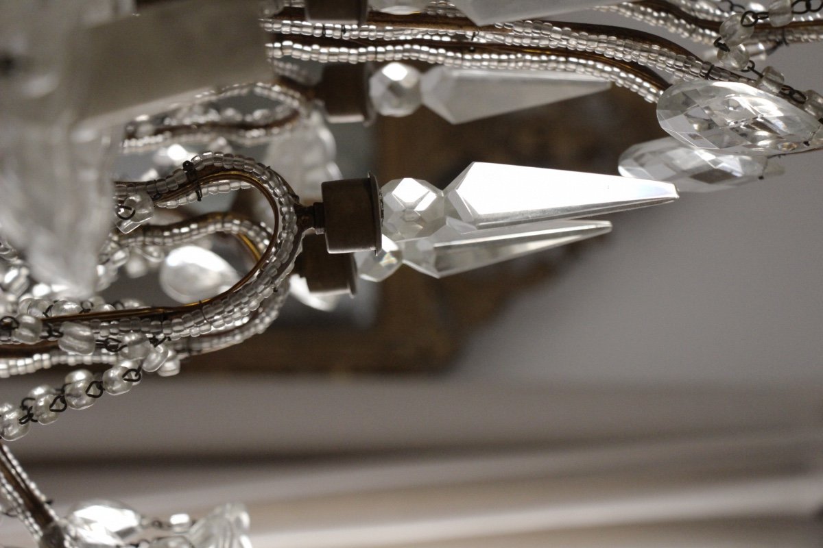 18th Century Style Cage Chandelier-photo-5