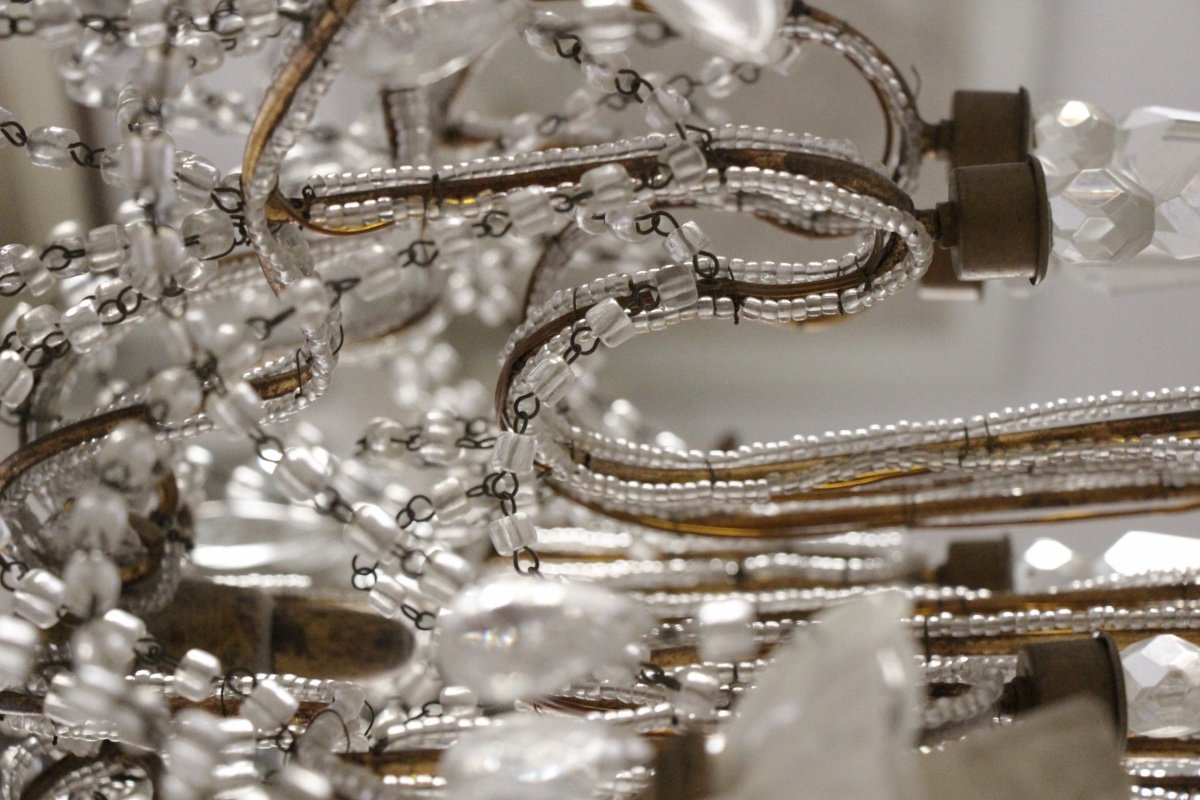 18th Century Style Cage Chandelier-photo-7