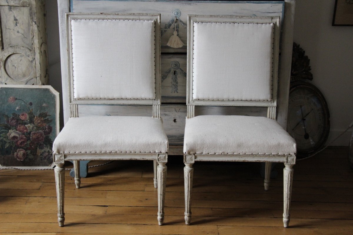 Pair Of Louis XVI Chairs