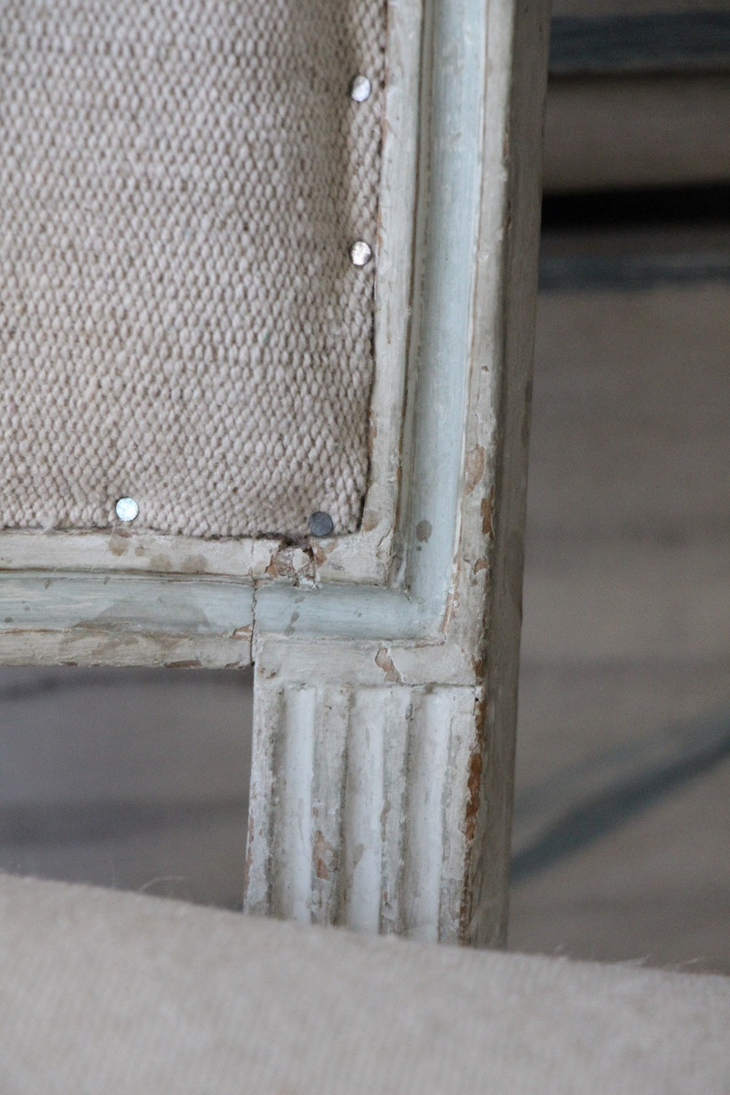 Louis XVI Period Cabriolet Armchair-photo-1