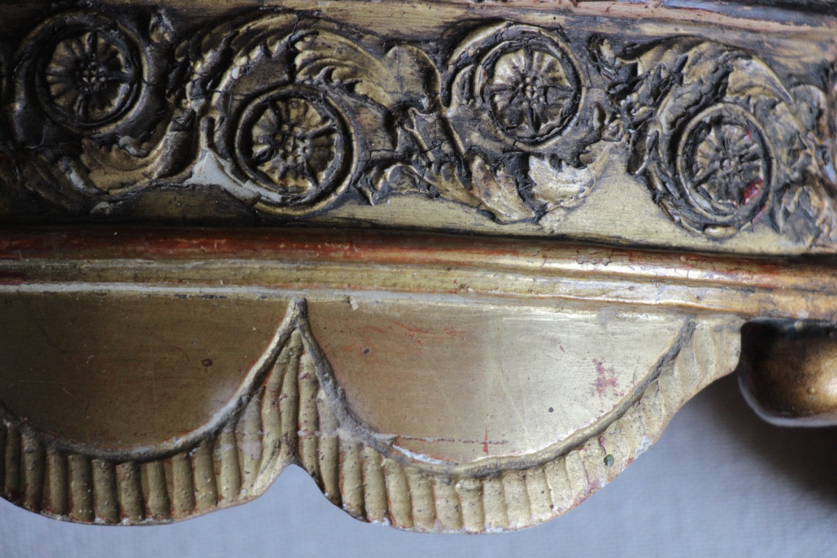 19th Century Painted And Gilded Wall Consoles-photo-4