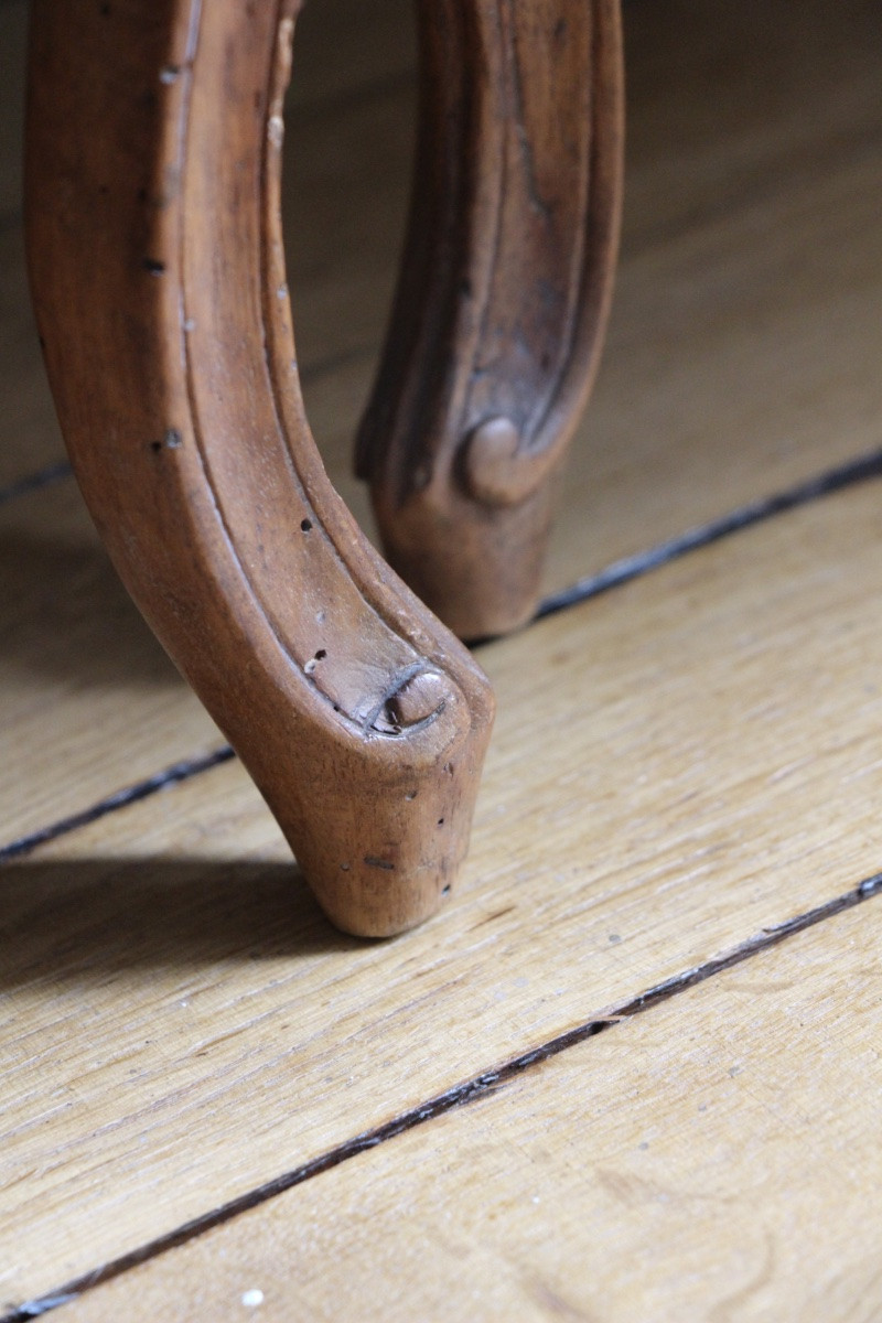 Pair Of 18th Century Cabriolet Armchairs-photo-5