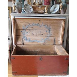 18th Century Swedish Wedding Chest