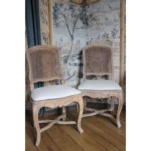 Chaises Transition décapées