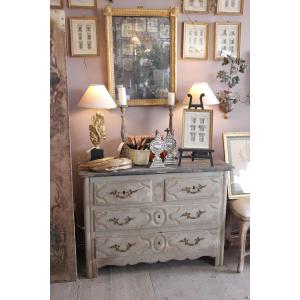 Commode parisienne peinte XVIIIe