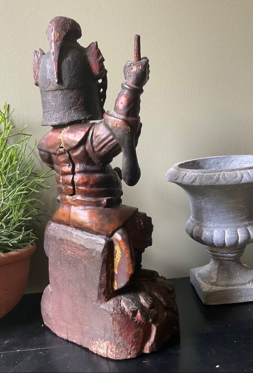 19th Century: Chinese Statuette/reliquary-photo-1