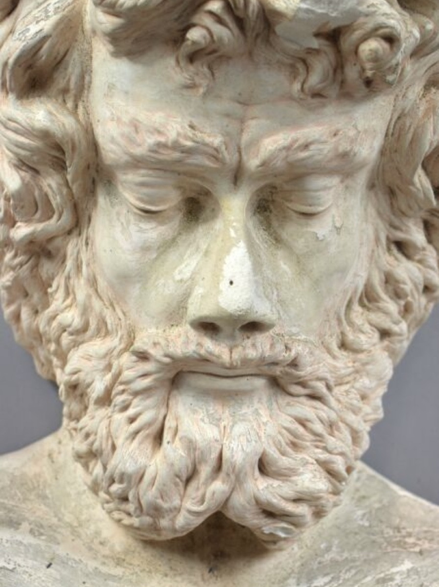 XXème, buste à L’antique-photo-3