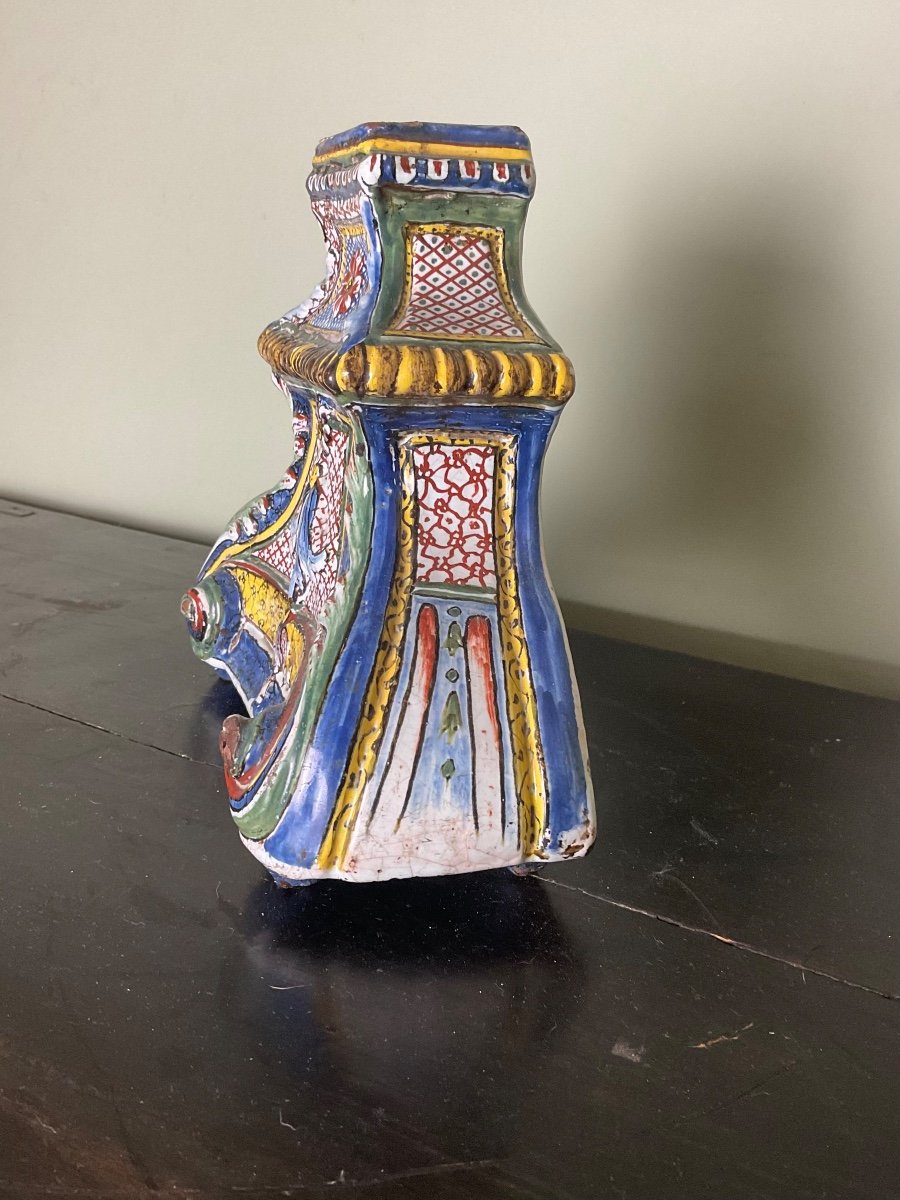 Support En Céramique XVIIIeme Siècle -photo-3