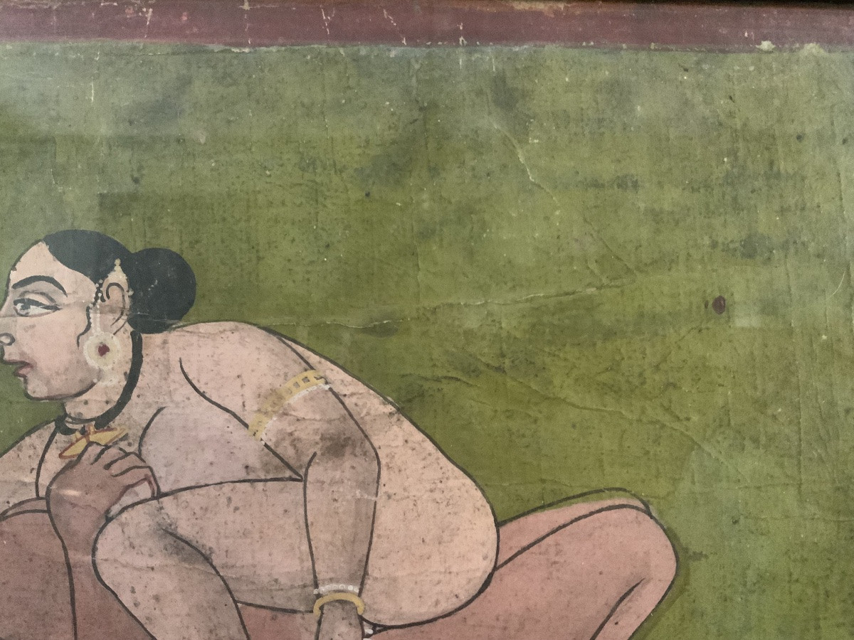 XIXeme Siècle : Scène Du Kamasutra-photo-3