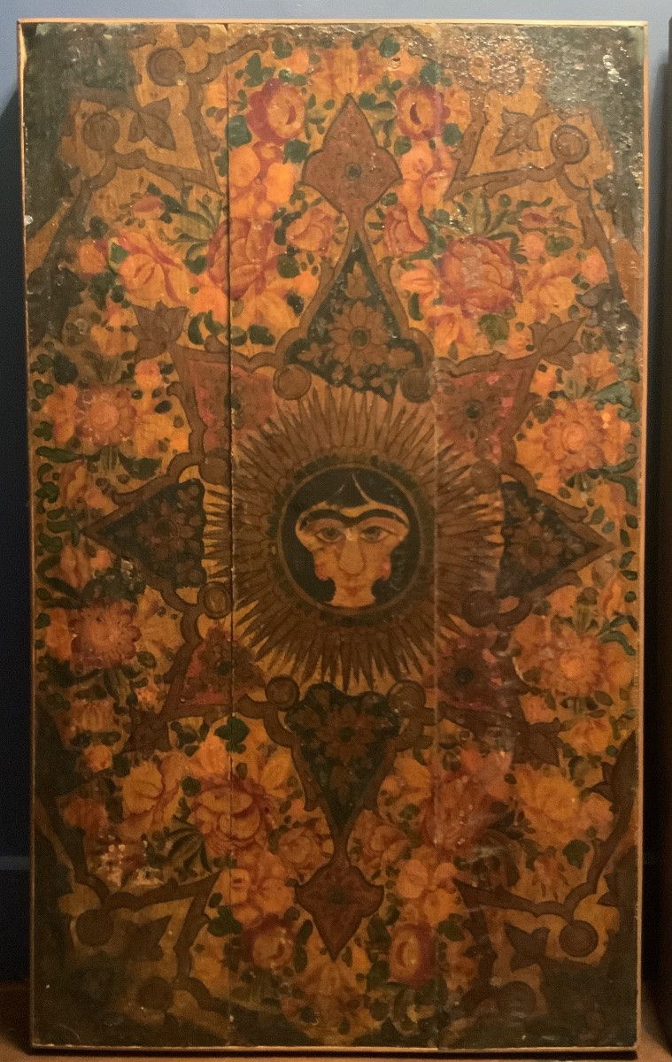 Iran: Two Panels From The Qujar Period-photo-2