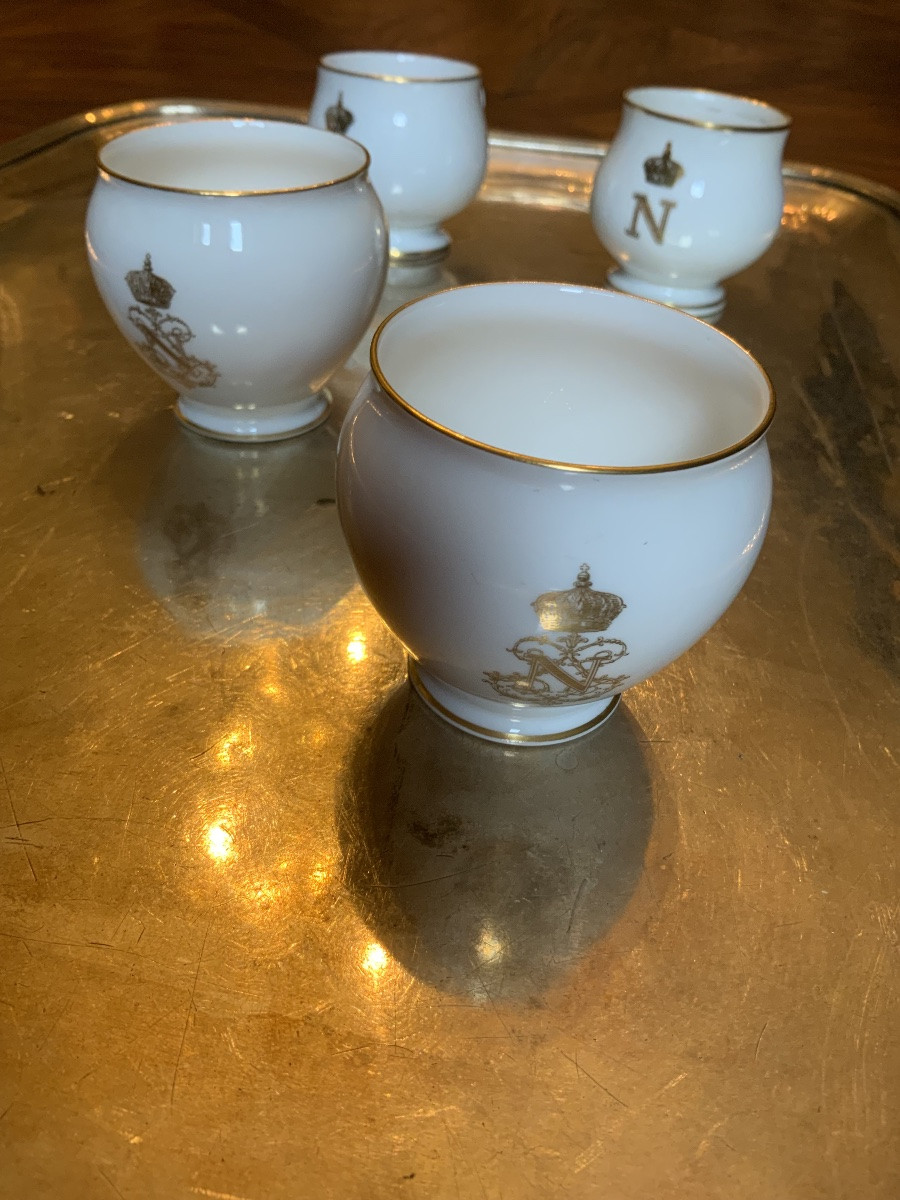 Four Napoleon III Period Cream Pots-photo-2