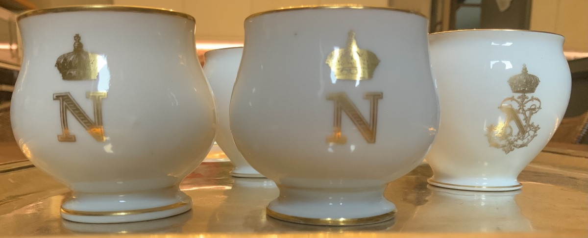 Four Napoleon III Period Cream Pots-photo-2