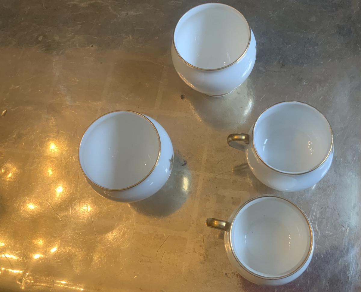 Four Napoleon III Period Cream Pots-photo-3