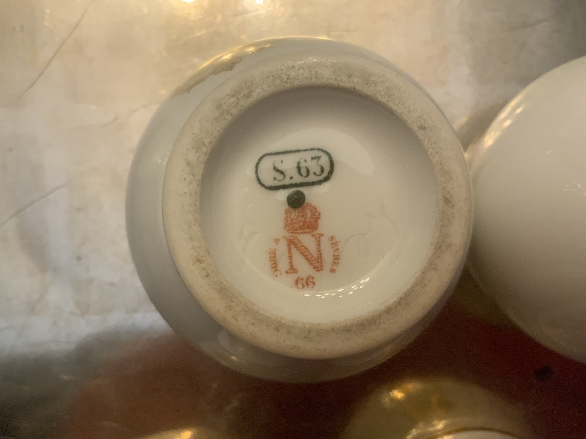 Four Napoleon III Period Cream Pots-photo-7