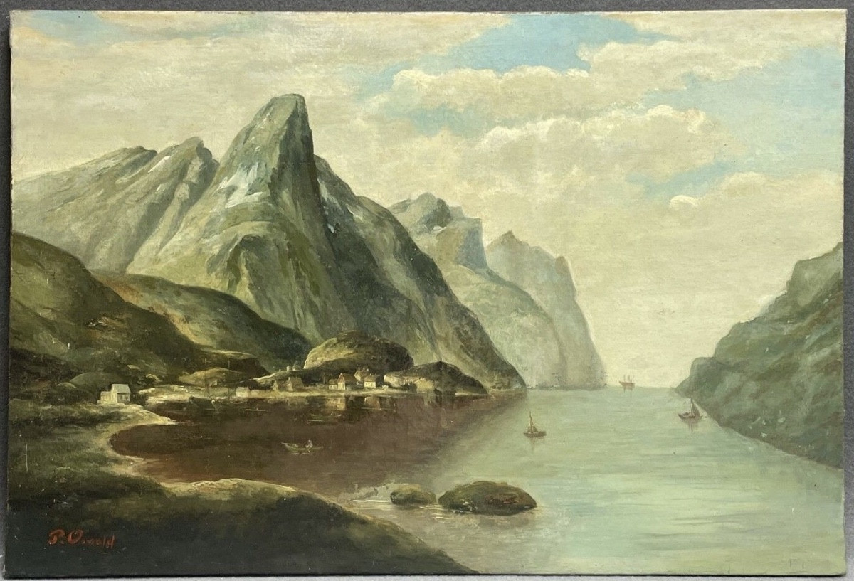Landscape, Late 19th Century, Signed