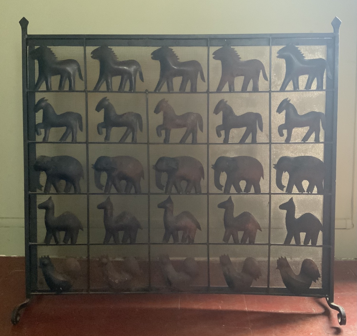 Un pare-feu/pare-etincelles des Ateliers Marolles