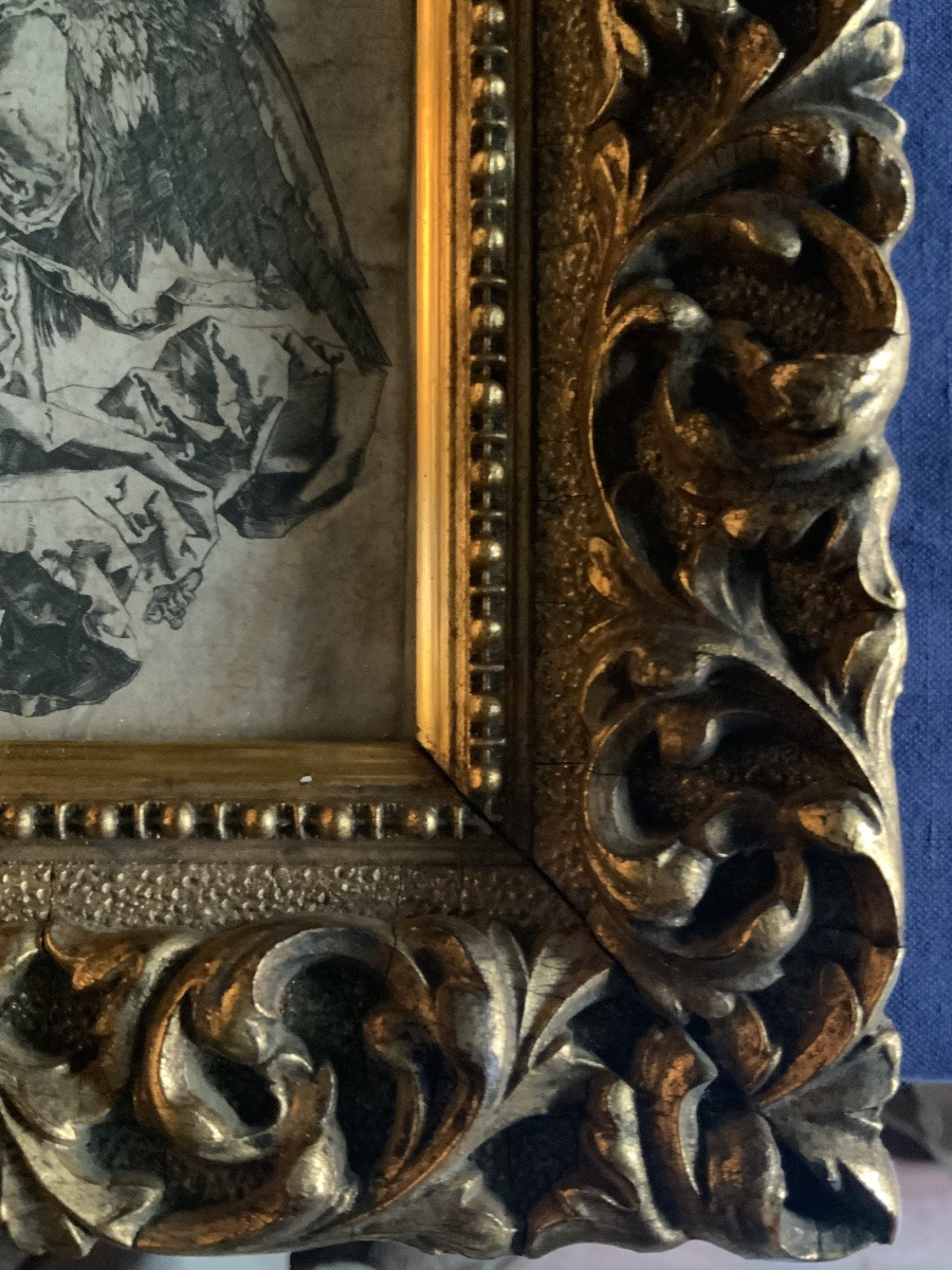 XVIIIeme siècle : Un voile de Veronique d’après Albrecht Dürer-photo-3