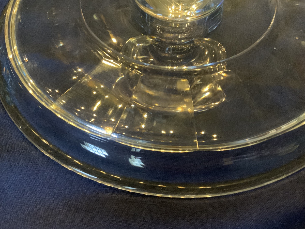 Vers 1850/60 : un présentoir à gâteaux en verre-photo-4