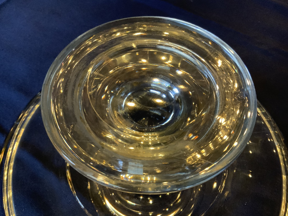 Vers 1850/60 : un présentoir à gâteaux en verre-photo-6