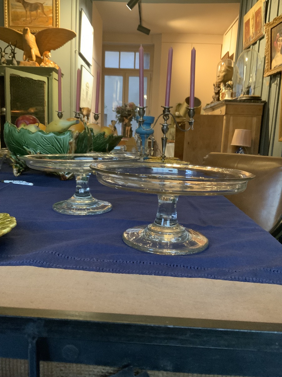 Pair Of Cake Stands Mid-19th Century -photo-2