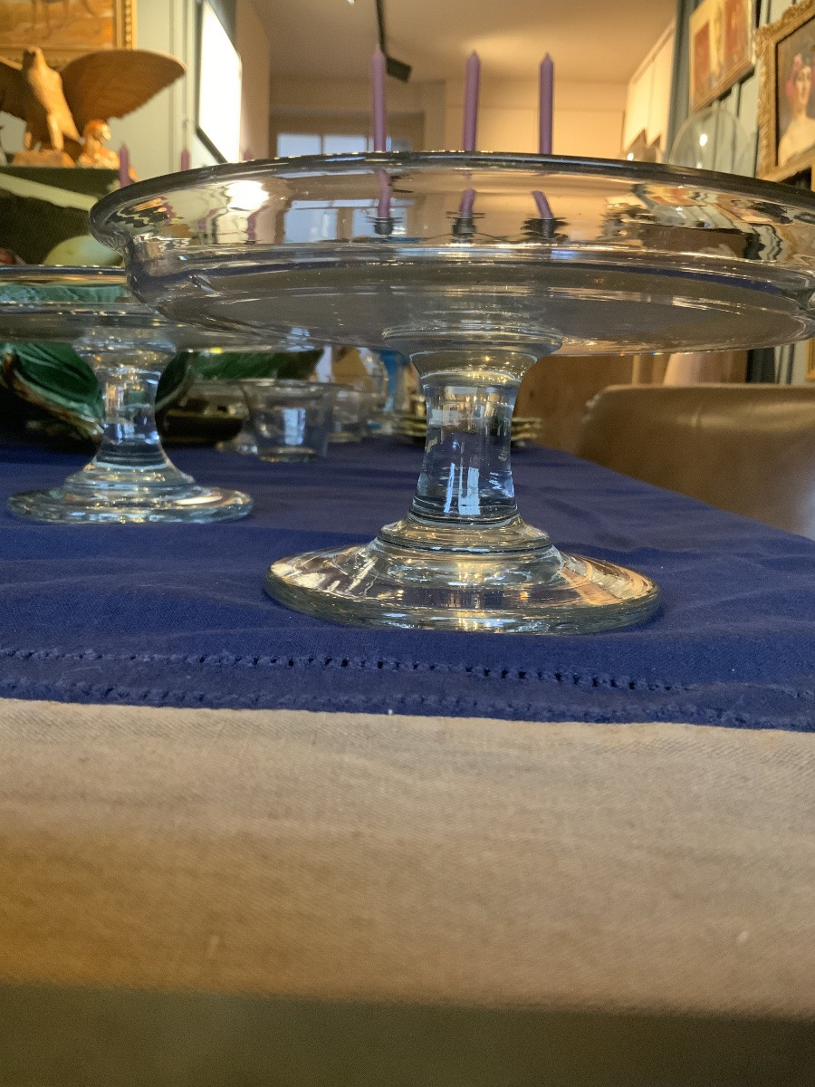 Pair Of Cake Stands Mid-19th Century -photo-4
