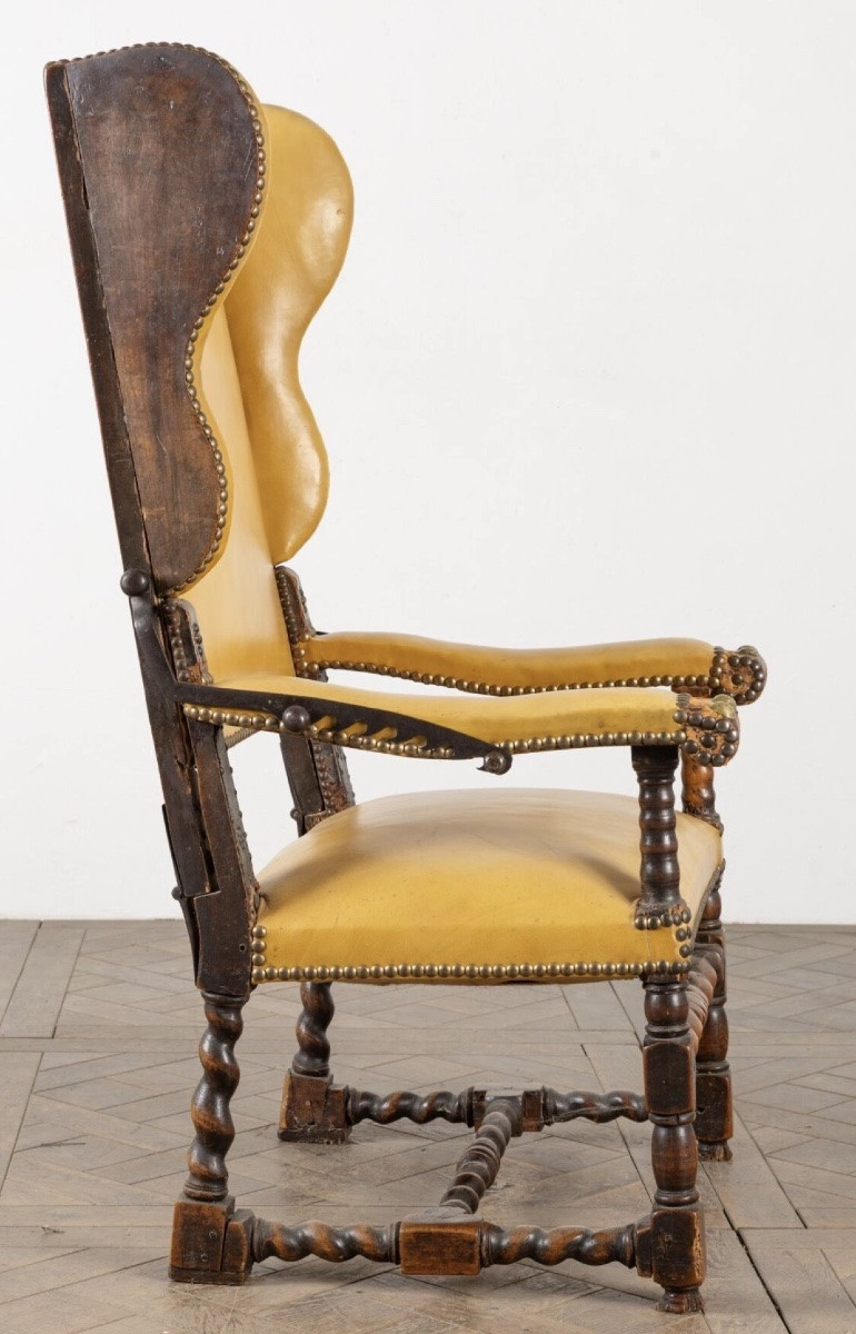 17th Century: Reclining Sick Chair-photo-3