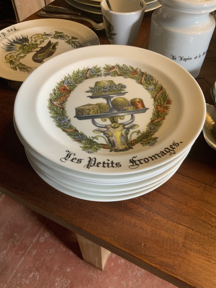 Circa 1970: Part Of An Auteuil Porcelain Dinner Service-photo-7