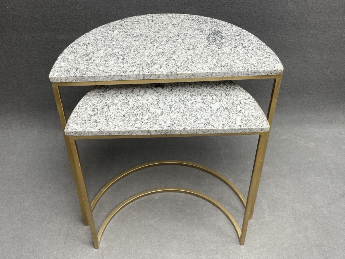 20th Century: Pair Of Side Tables -photo-3