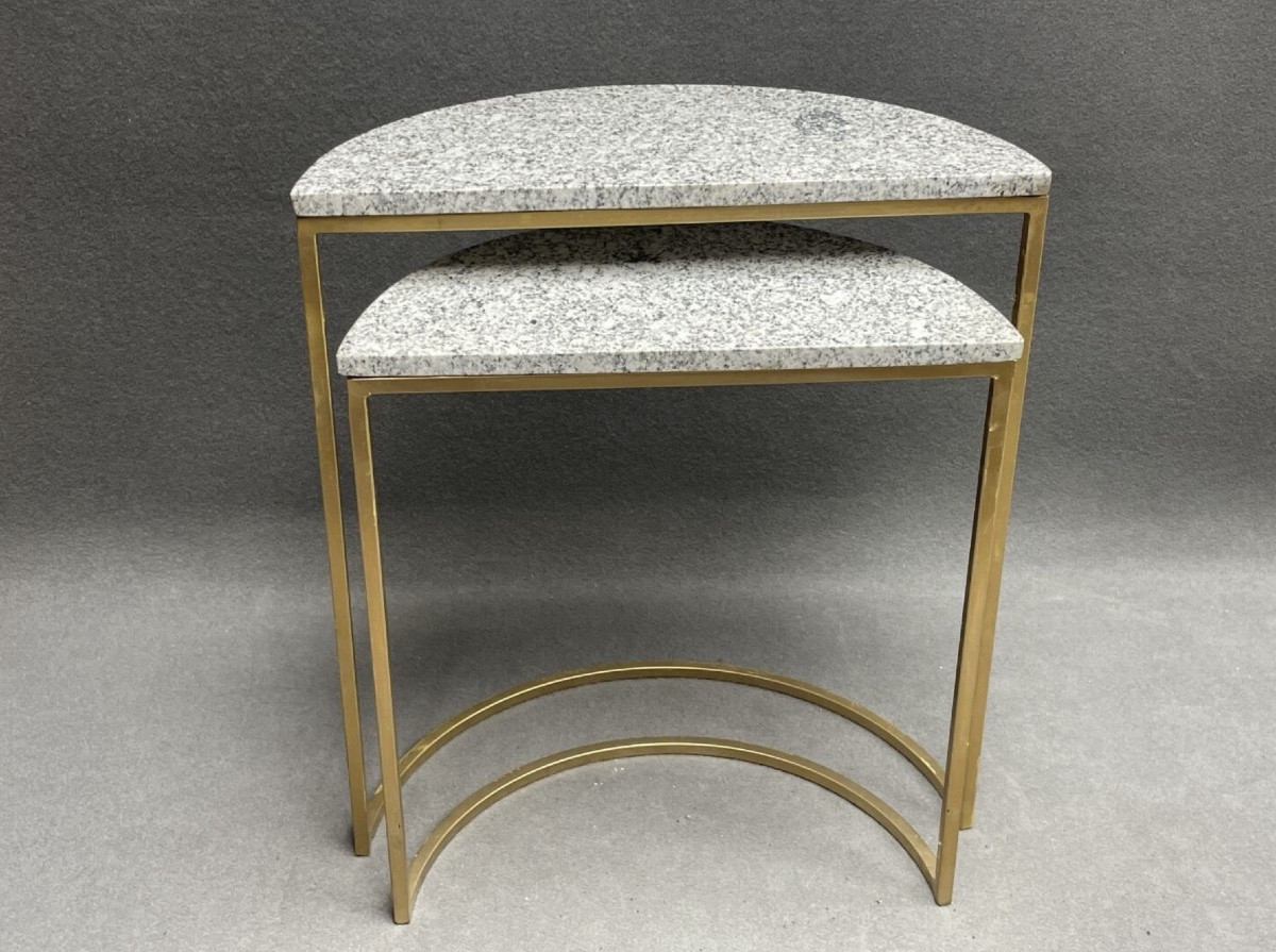 20th Century: Pair Of Side Tables -photo-4