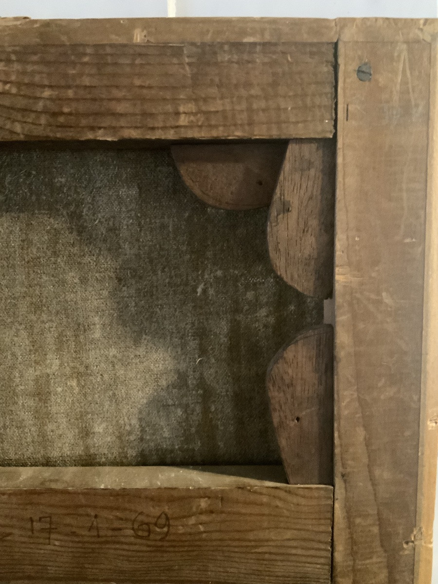 École du XIXeme siècle : Saint François d’Assise-photo-5