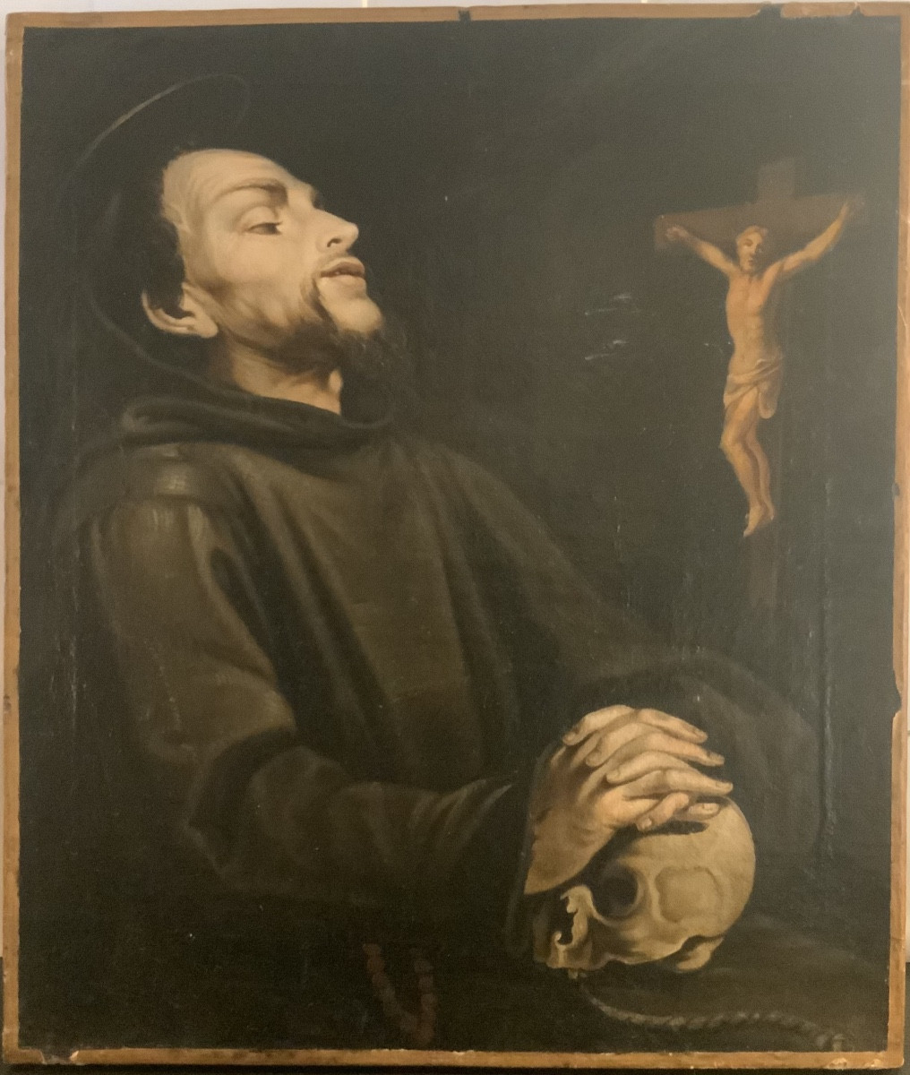 École du XIXeme siècle : Saint François d’Assise