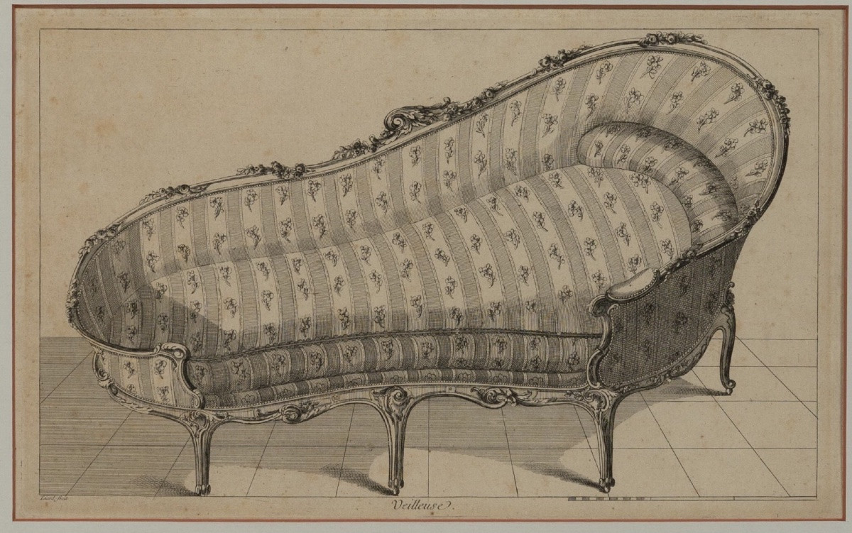 XVIIIe siècle : deux projets de canapés -photo-3