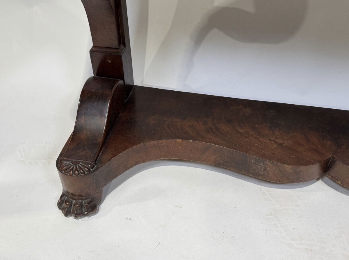XIXeme siecle : une console d’époque Restauration -photo-1